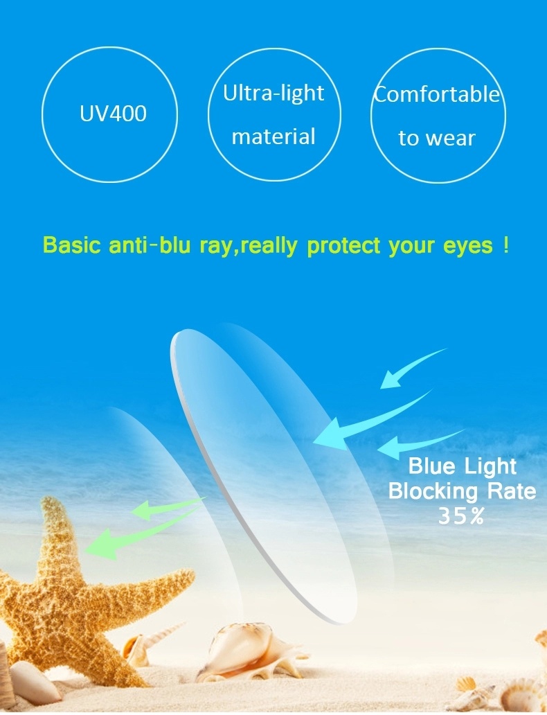 New Metal Frame Computer Anti Blue Light Blocking Glasses Unisex