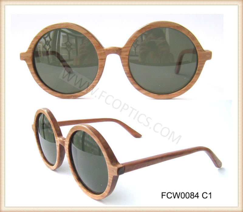 FC Optics Brand Zebra Wooden Logo Can Be Customized Sunglasses