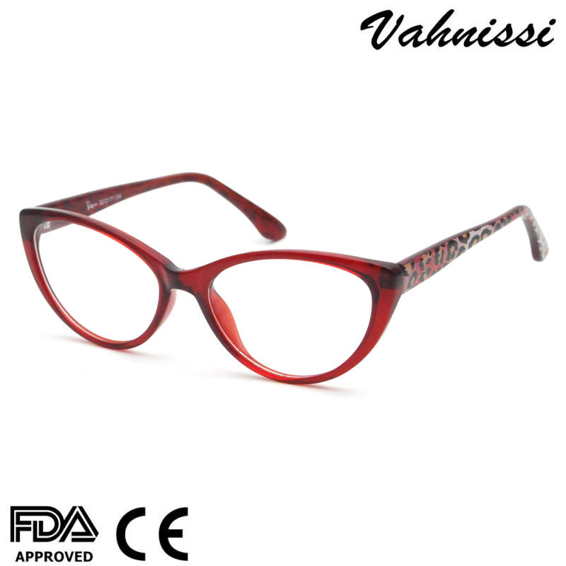 Italy Designer Cat Eye Optical Spectacle Frames for Women