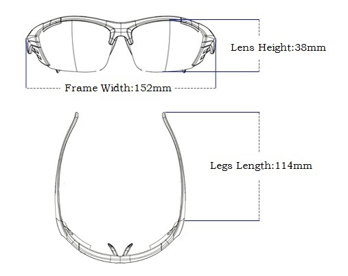 Wholesale Polarized Riding Glasses Outdoor Sports Sunglasses