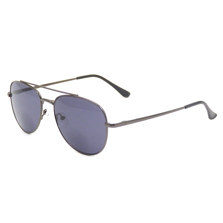 Oversize Metal Frames Double Bridge Men Shades Sunglasses Design Brand