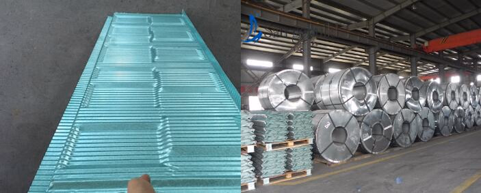 Tiles Roof Materials/Eco Friendly Light Weight Roof Products/Korea Quality Classic Zinc Roof Sheet Price