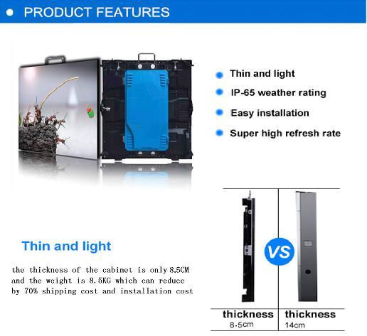 P3 Full Color LED Panel HD LED Display