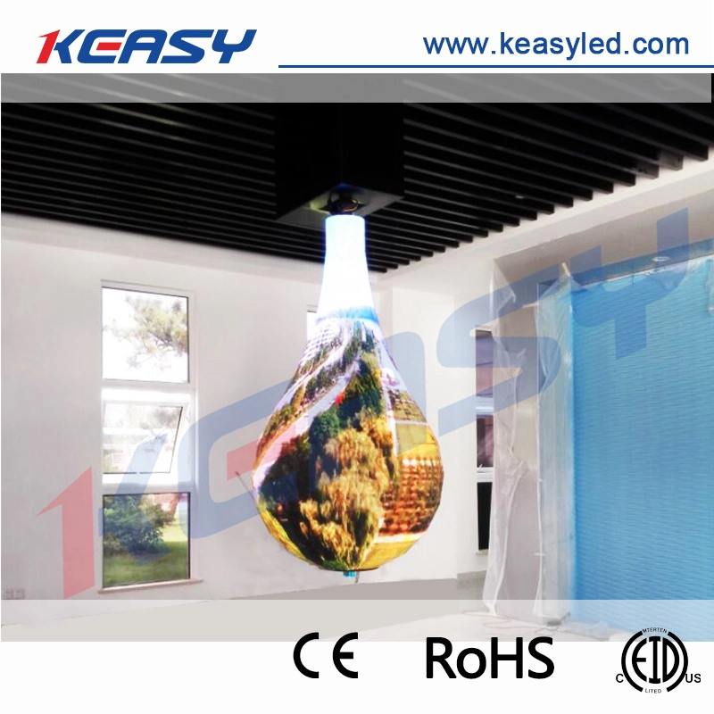 Creative Fixed LED Display P5 Indoor Water-Drop LED Screen