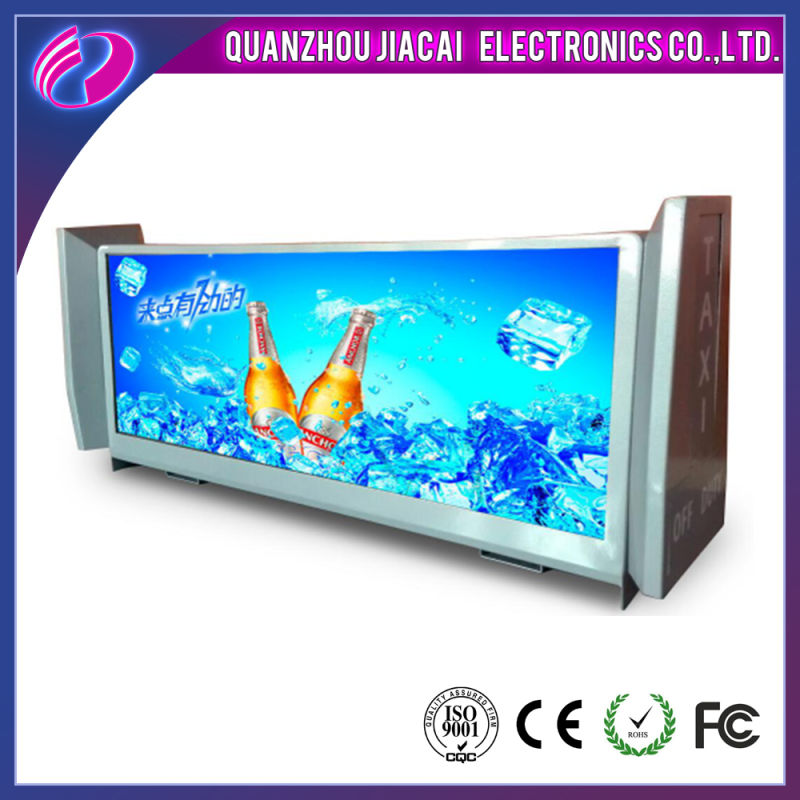 Double Side Wireless Taxi Roof LED Screen Taxi LED Display