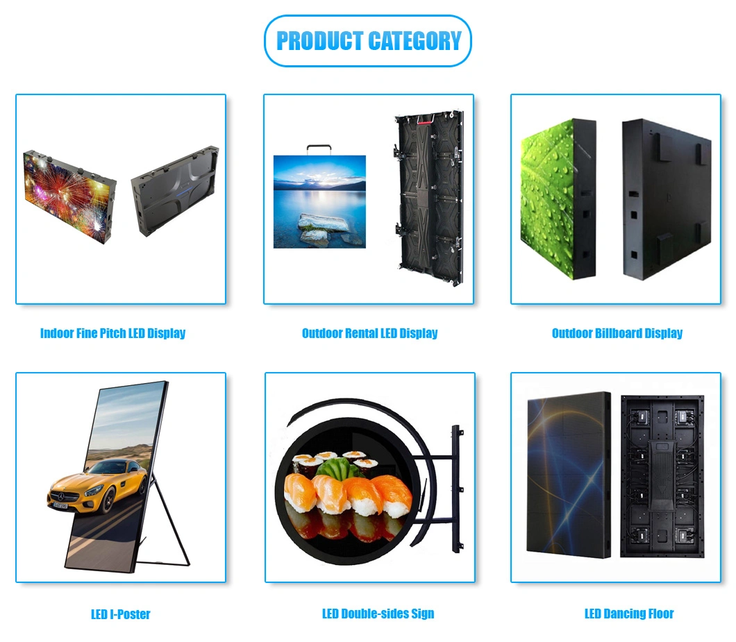 High Brightness Outdoor Double Sided LED Display for Retail Shop