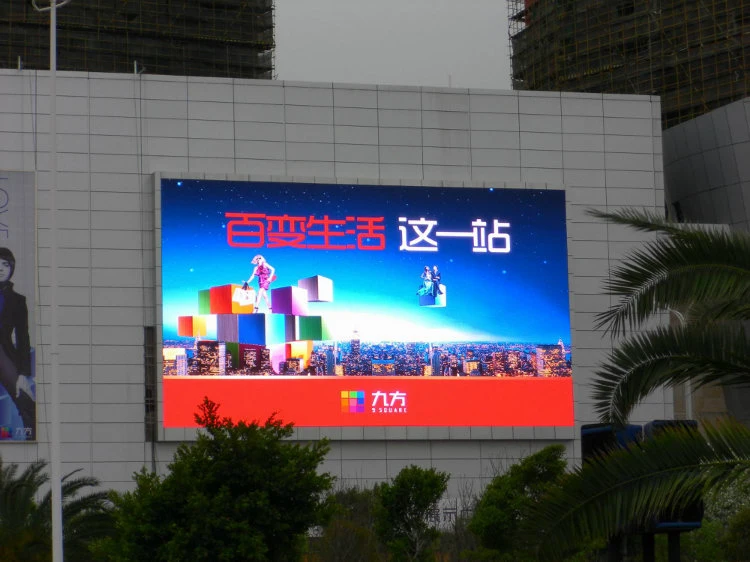 Customized Size Outdoor P6 Full Color Front Service Advertising LED Display Sign