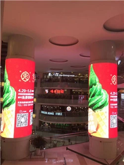 P2 Indoor Advertising Full Color LED Soft Module Flexible LED Display Screen