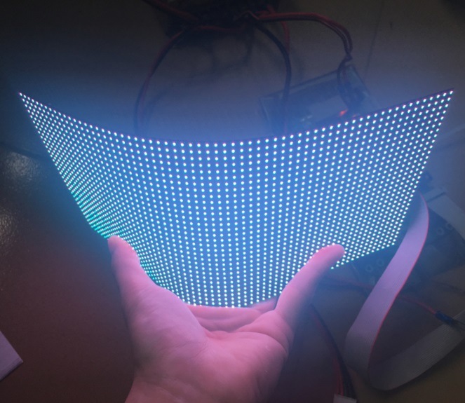 Hot Selling Flexible Display P2.5 Indoor Soft Flexible LED Module