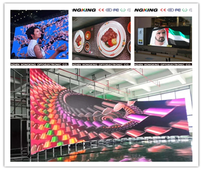 New Technology Indoor P1.875 P2 High Definition Flexible LED Module LED Screen Display