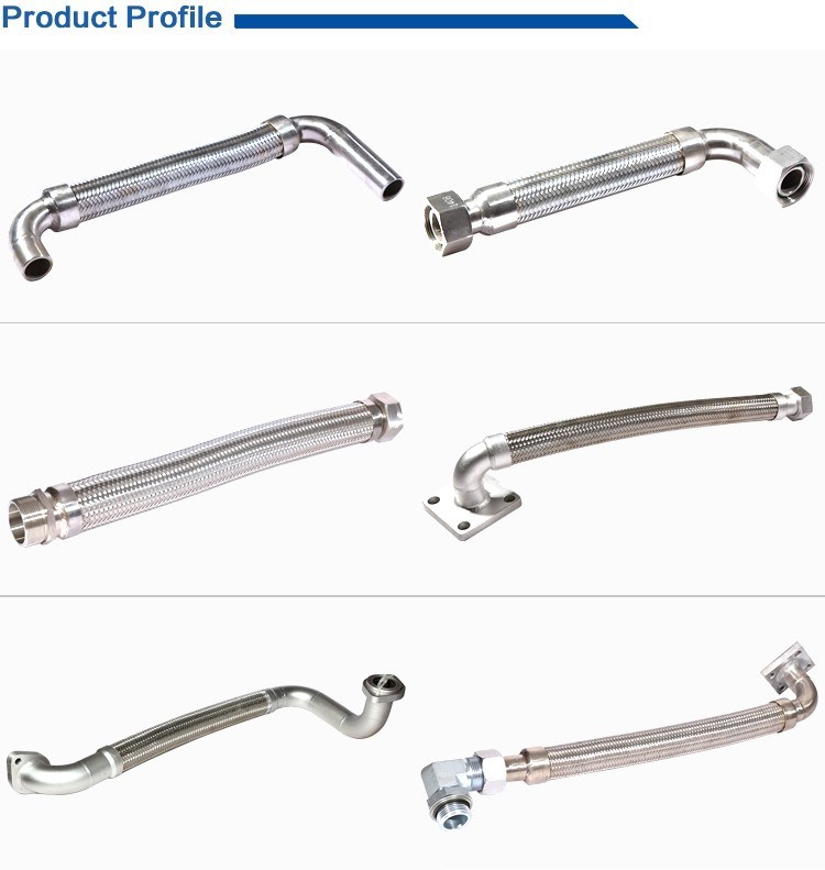 Manufacturer Gas Pipe Stainless Steel Flexible Metal Hose