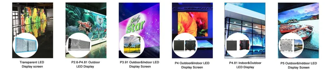 High Quality Outdoor LED Video Screen Wall / RGB LED Panel Display for Stage Disco Lighting