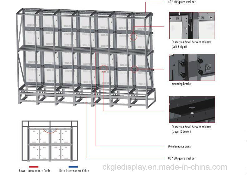 Outdoor High Refresh LED P6 Video Displays/LED Billboards/LED Display Screen