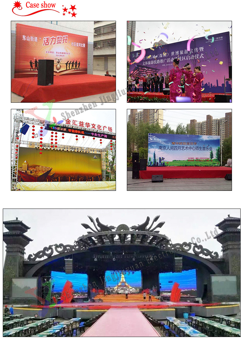 Outdoor P3.91 Stage LED Screen LED Display LED Video Wall