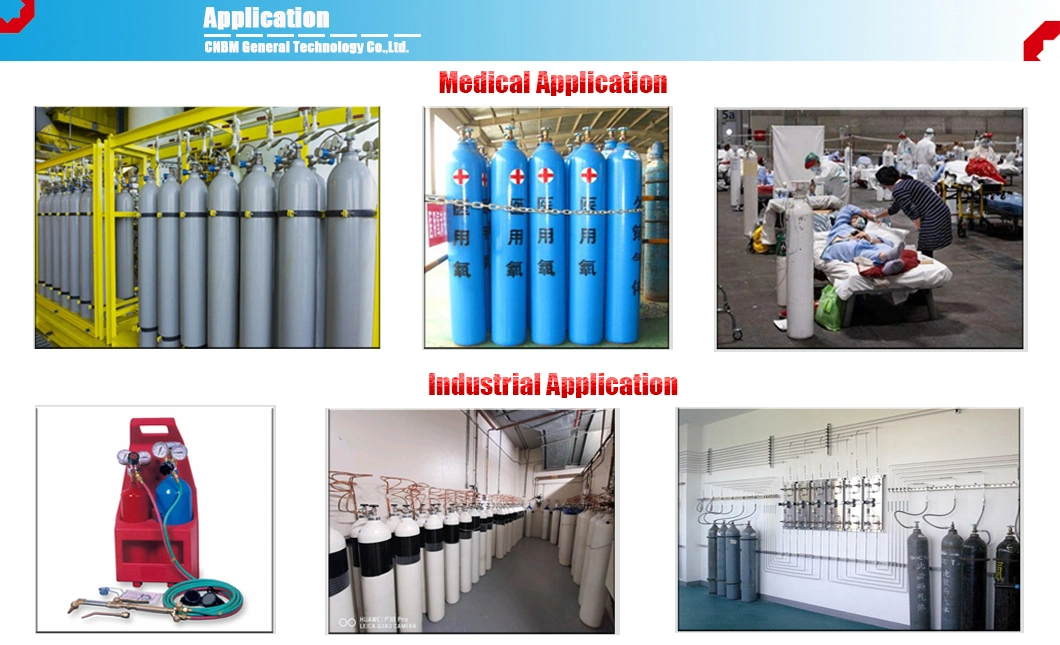 6.8L 15MPa Manufacturers Supply High Quality Seamless High Pressure Aluminum Alloy Gas Cylinder