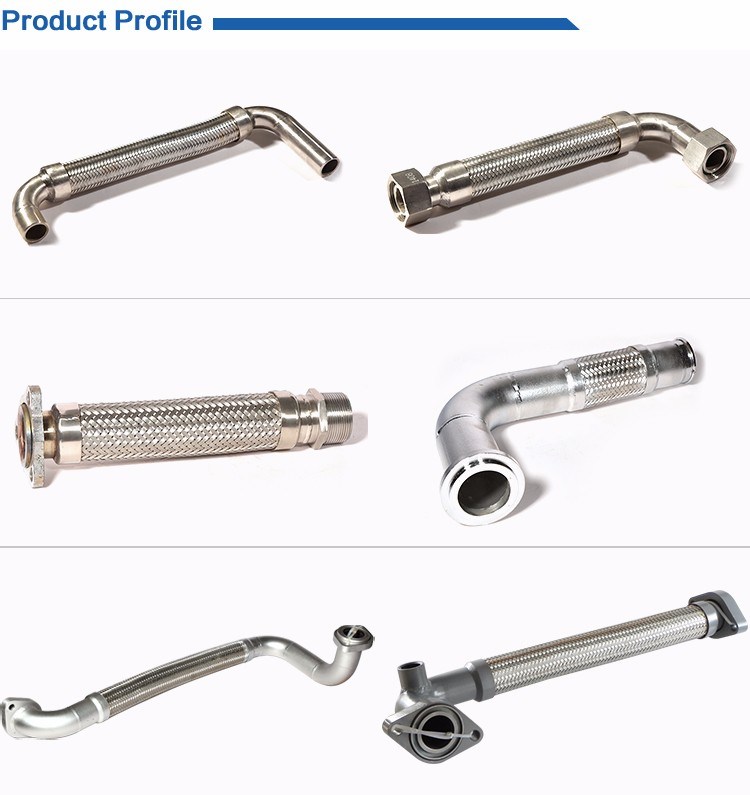China Manufacturer High Quality Braided Flexible Metal Hose/Pipe