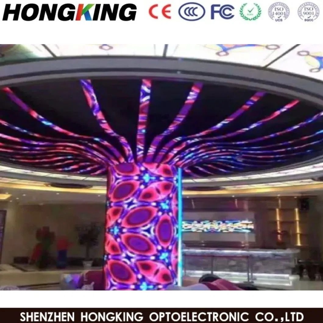 New Technology Indoor P1.875 P2 High Definition Flexible LED Module LED Screen Display