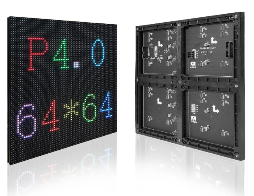 Screen Panel Indoor Video Wall Module 4mm Full Color RGB LED Module P4