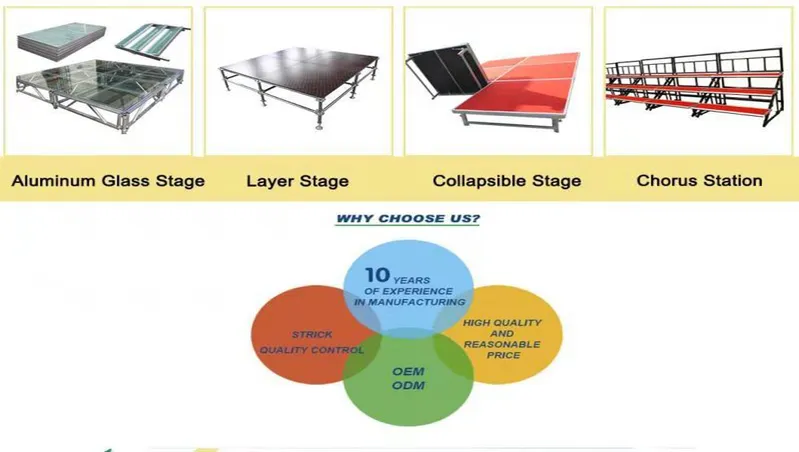 Hot Selling Removable Mobile Concert Outdoor Stage