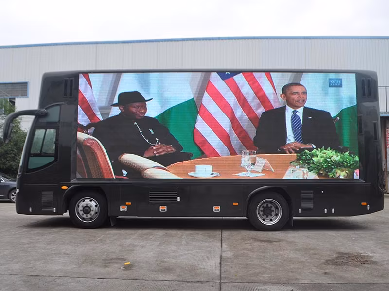 P10 Factory Price Outdoor Waterproof Full Color LED Display Truck