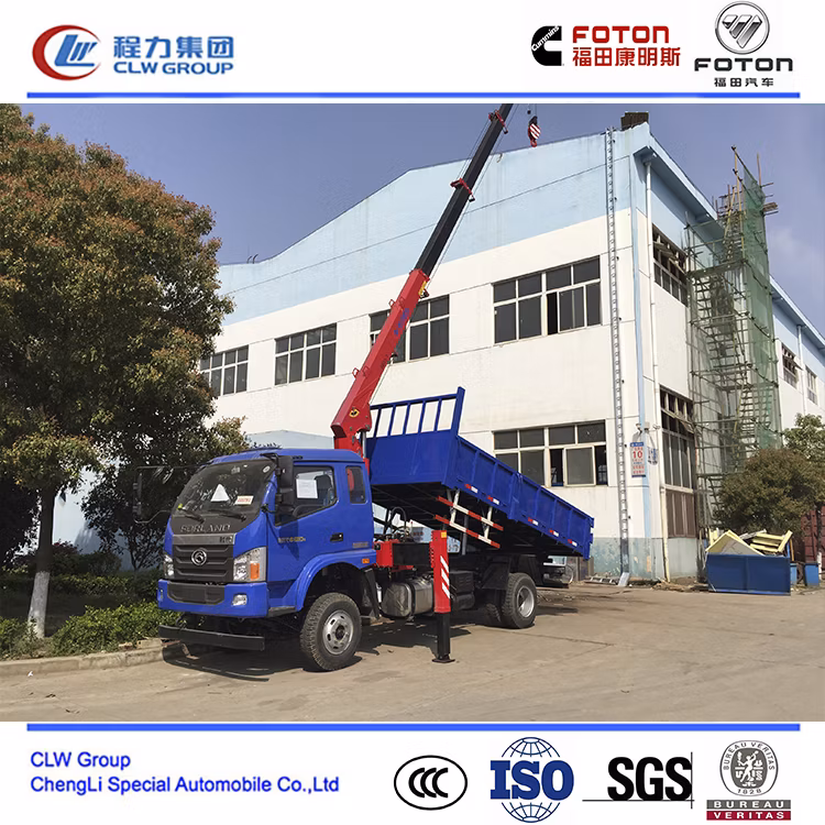 Foton Mobile Crane Truck, 3 Ton Mobile Truck Crane