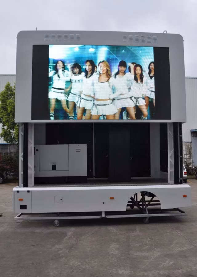 P6 High Brightness Outdoor Advertising Waterproof LED Billboard for Trailer