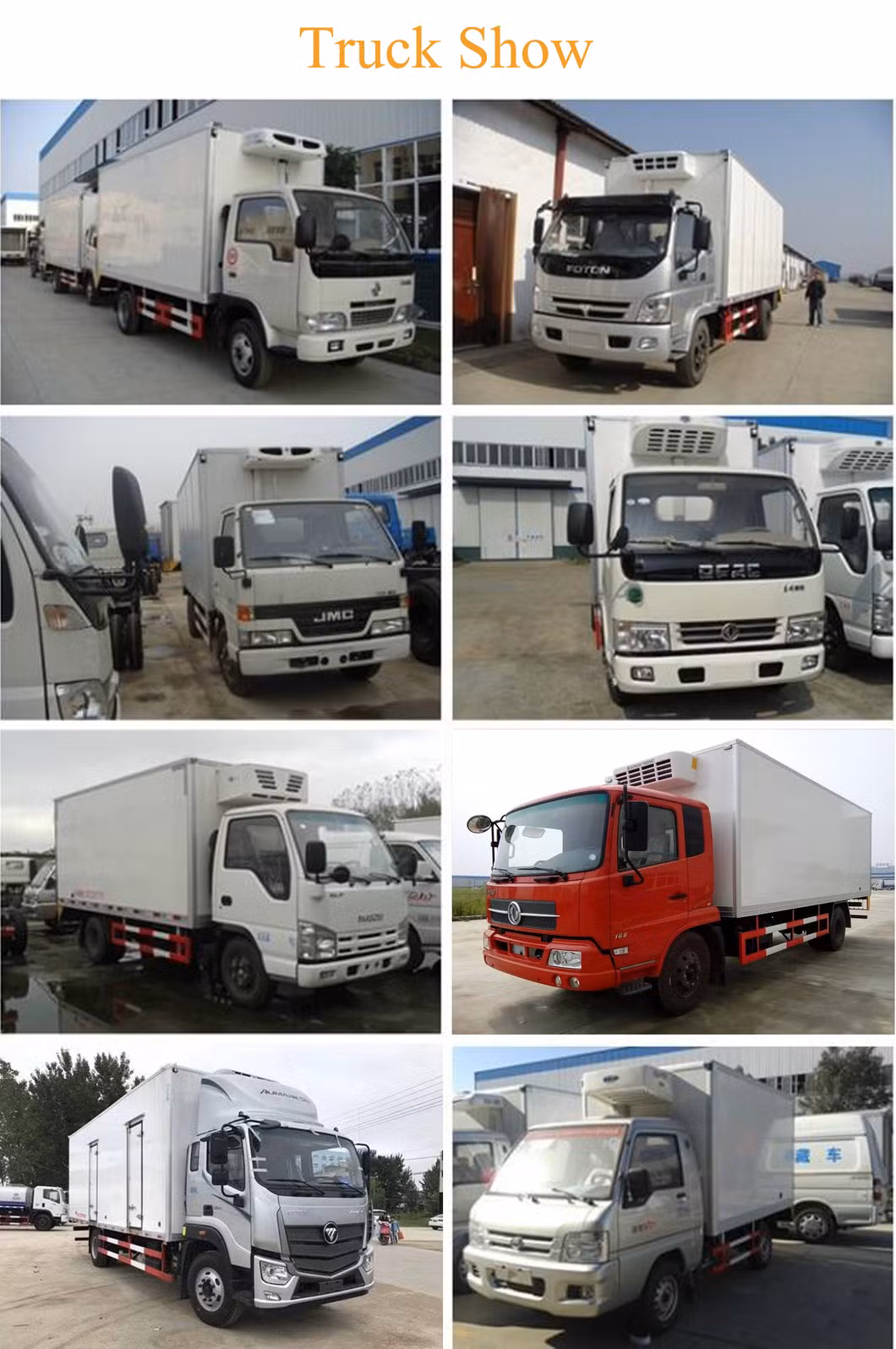China Truck 5 Tons Small Refrigerator Box Truck Light Freezer Refrigerated Truck