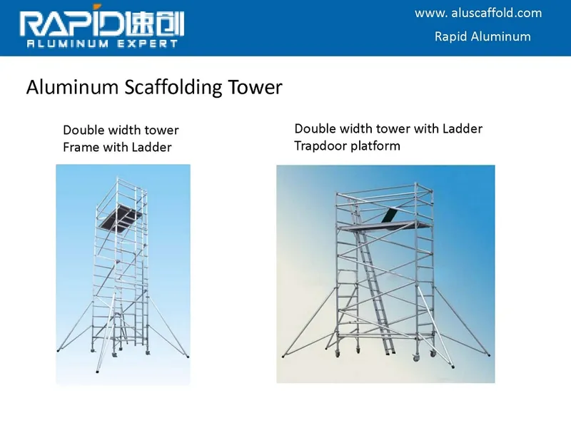 ANSI Aluminum Scaffolding Scaffold Work Construction Mobile Working Platform for Sale