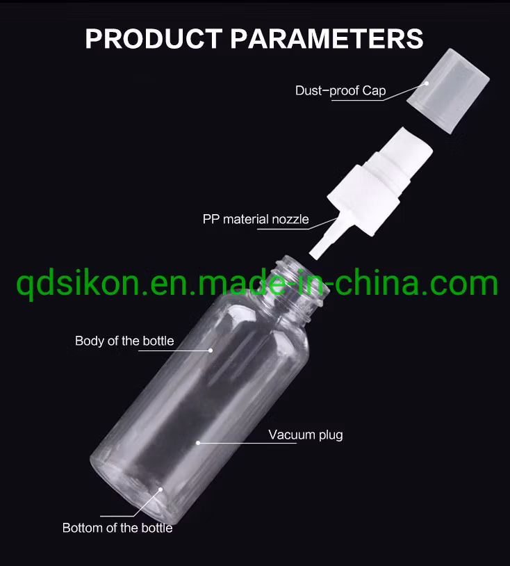 100ml Plastic Bottle Empty Plastic Bottle for Hand Sanitizer