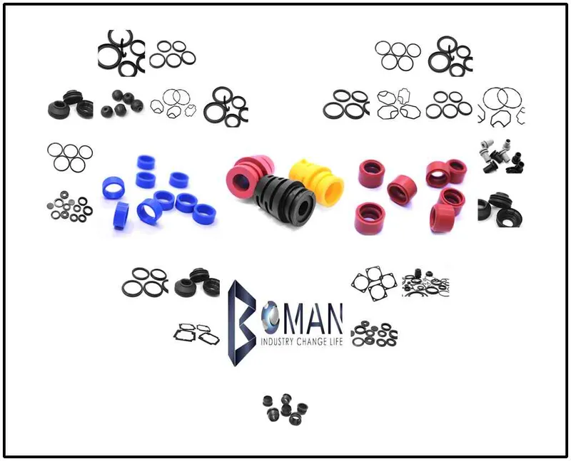 FPM HNBR Material Rubber Parts Seals Rubber Parts for Auto