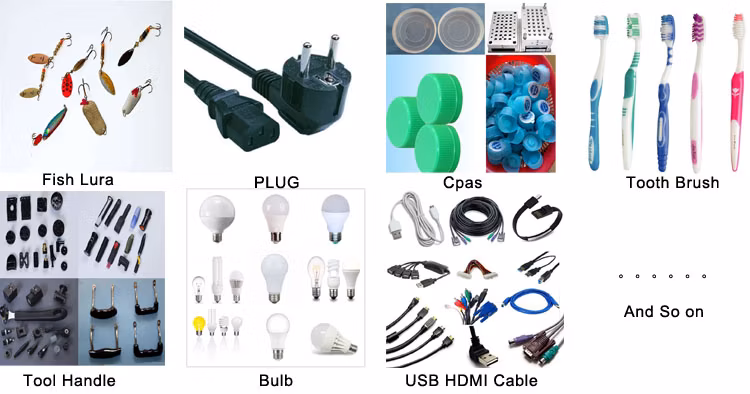 Double Slider Plastic Product Vertical Plastic Injection Molding Machine
