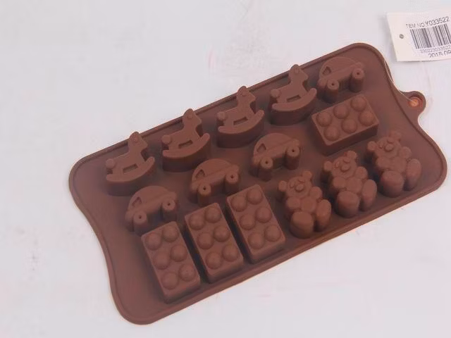 15 Grids Rectangle Silicone Cake Mold Mould (chocolate mold mould)