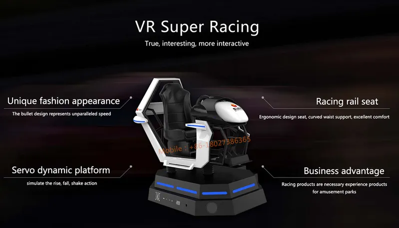 High Profit Racing Simulator Wonderful 9d Vr Car Racing Recreational