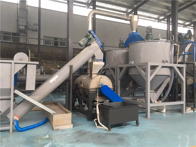 Waste Plastic Bottle Recycled Plastic PET Bottle Recycling Washing Machine