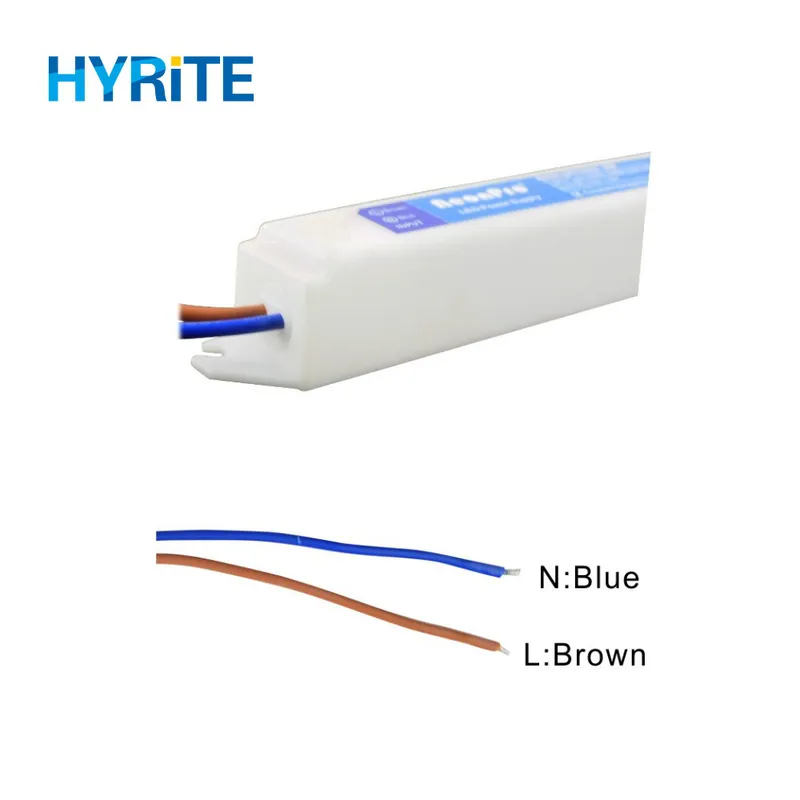 20W 12V Plastic Case Slim Thin Waterproof LED Driver Lighting