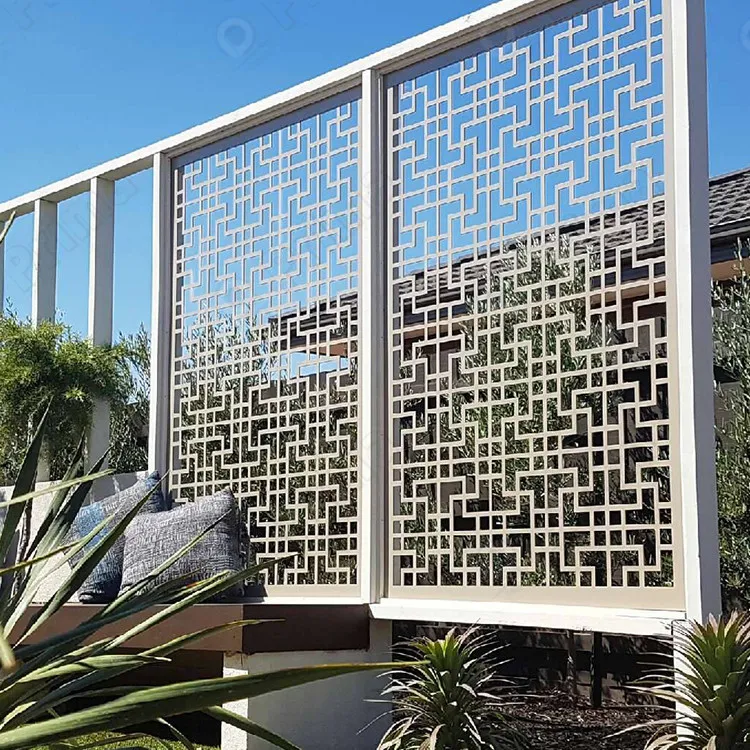 Garden Panels Screen Laser Cut Metal Panel