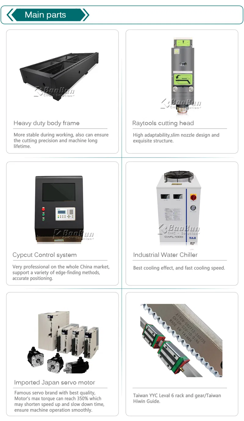 Discount Sale Steel Laser Cutting CNC Machine 1000W 2000W 3000W Fiber Laser