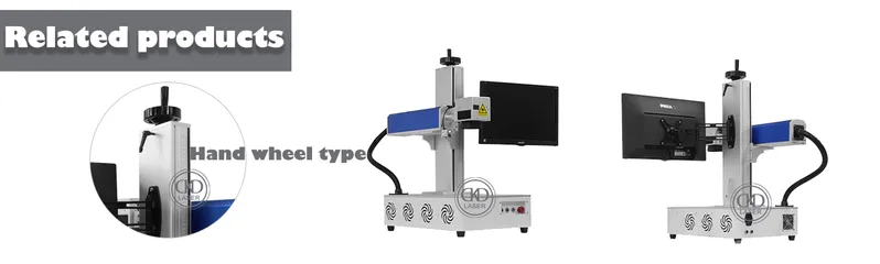 Portable Laser Engraver for Steel with Rotary