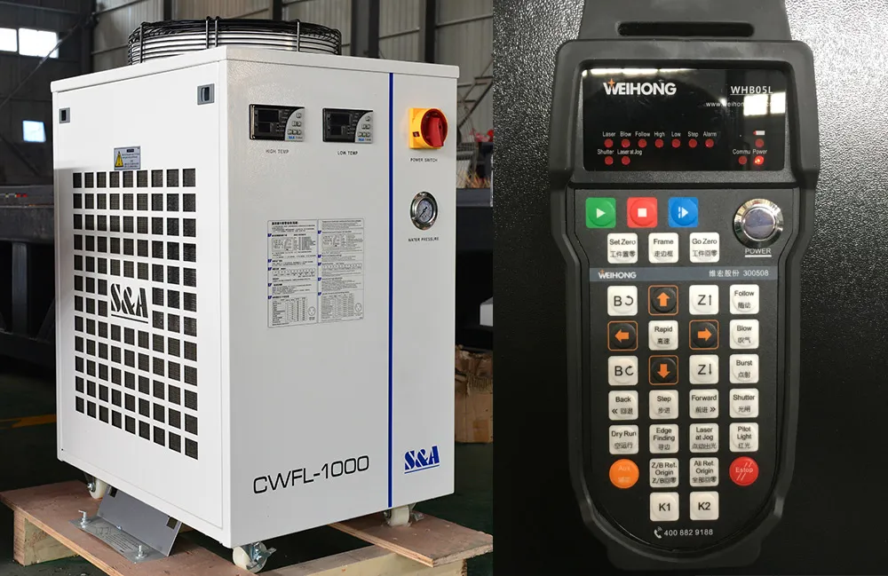 China 1000W CNC Fiber Laser Cutting Machine for 2mm Metal Sheet Cut