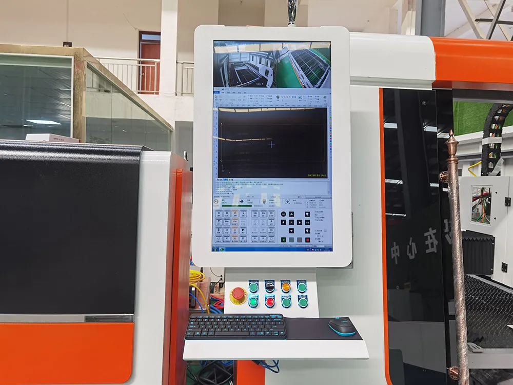 Beke High Performance 4020 Round Closed Ss Sheet Fiber Laser Cut Machine