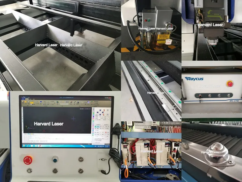 Fiber Laser Cutter Equipment Cutting Steel/Aluminum