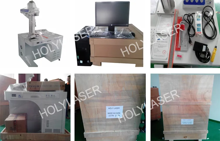 Metal Fiber Laser Marking Machine for Stainless Steel Metal