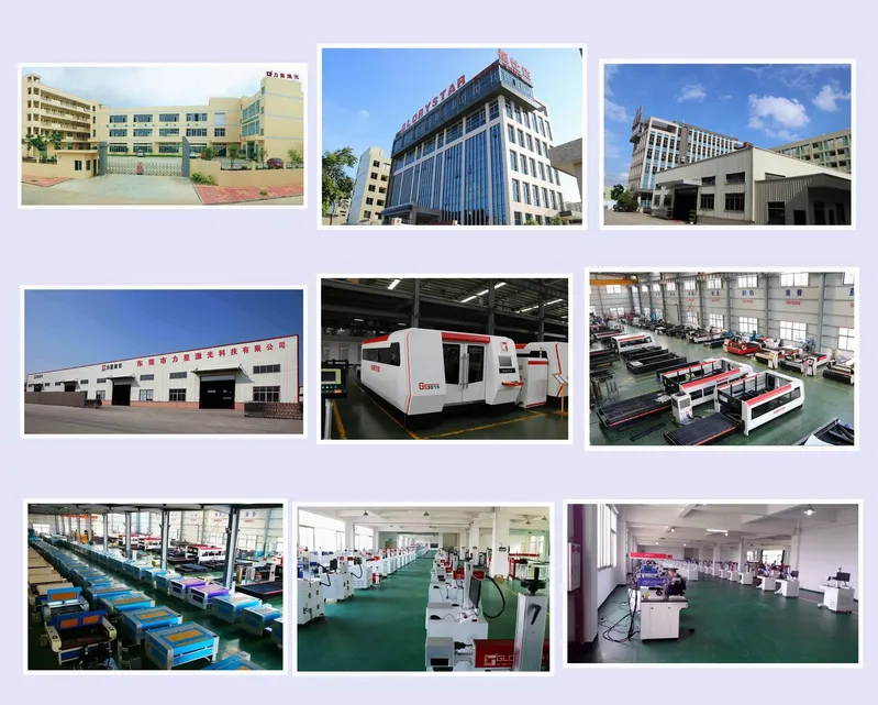 CNC Fiber Laser Cutting Machinery for Metal Plates Cutting