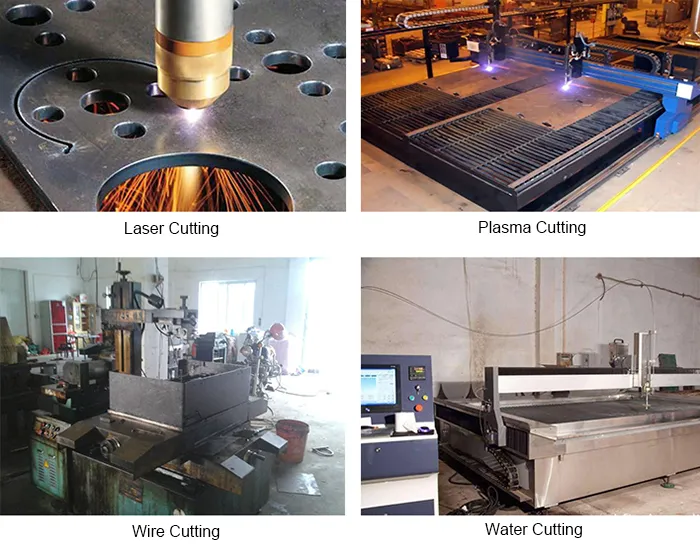 Laser Cut Flame Cut Ms 50mm Steel Sheet