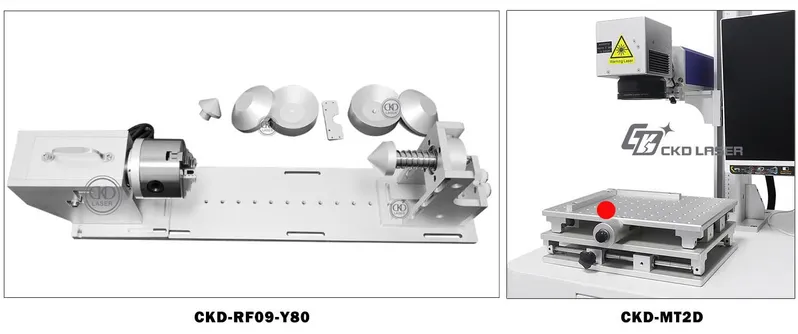 20/30/50W Table All-in-One Laser Engraver for Metals with Rotary