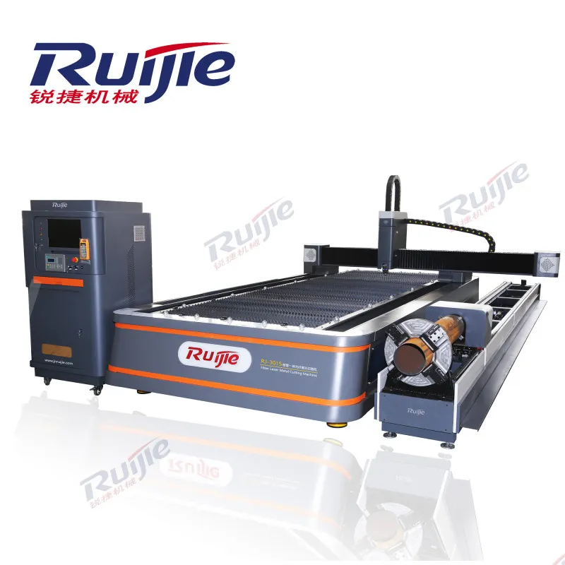 Pipe and Sheet CNC Fiber Laser Cutting Machine