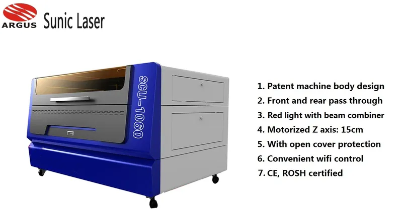 CO2 Laser Metal Non Metal Cutting Machine