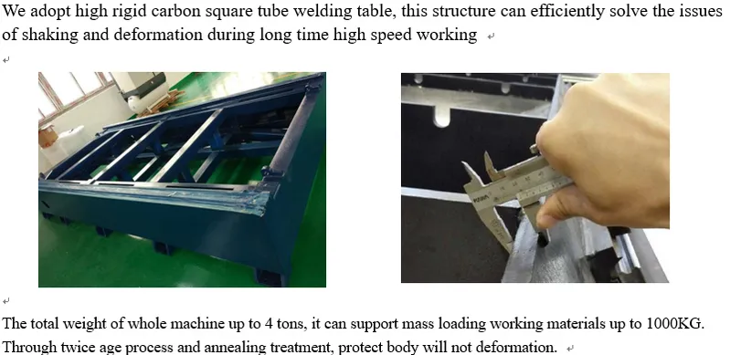 High Precision Fiber Laser Cutting for Metal Machine