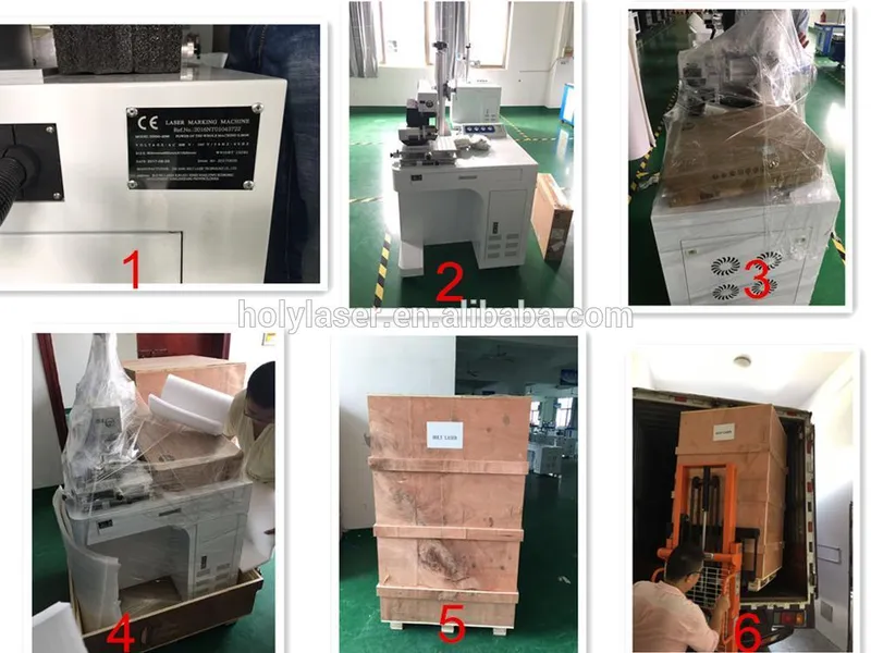 30W Fiber Laser Metal Engraving Marking Machine for Metal