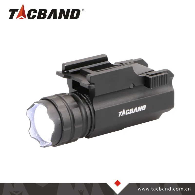 Compact Weapon Flashlight for Handgun Hunting/Tactical, CREE LED, Aluminum Body